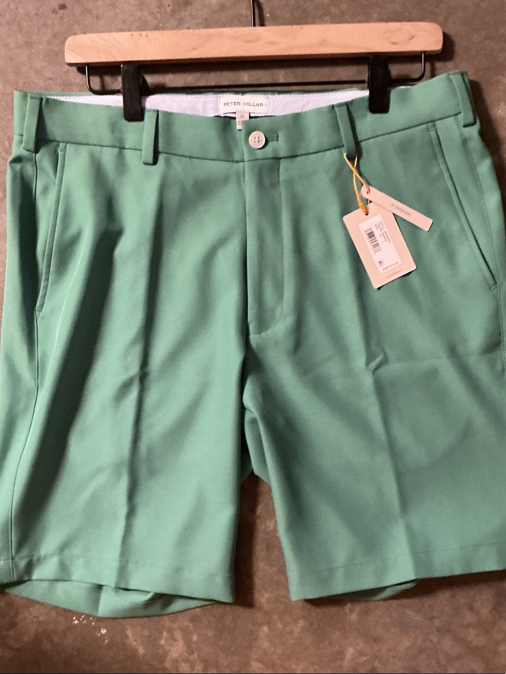 Peter Millar Performance Golf Shorts size 33 NWT Style # MS26EB82 #Peter Millar
